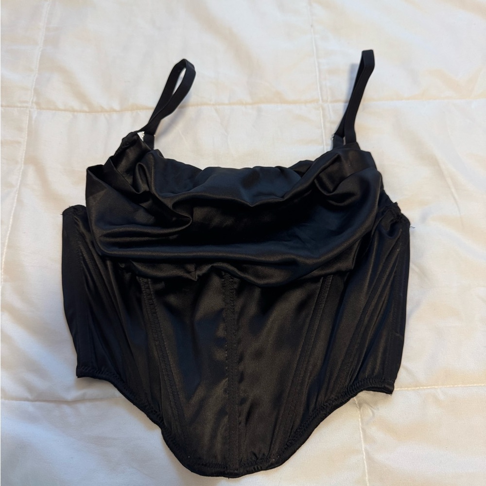 Urban Outfitters Black Corset Top